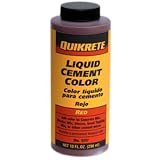 RED LIQUID CEMENT COLOR by Quikrete