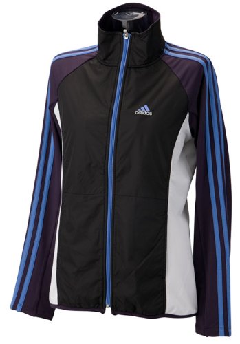 (アディダス)adidas AS ランニングカバーアップ ナイトパープル×ブラック E92275