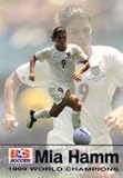 Mia Hamm 1999 U.S. Women's National Team Roox soccer card