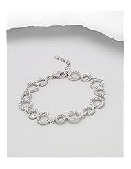 CZ Bracelet In 92.5 Sterling Silver