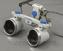 2.5x Flip-up Dental Surgical Loupes 13-3/8" (340mm) Working Distance