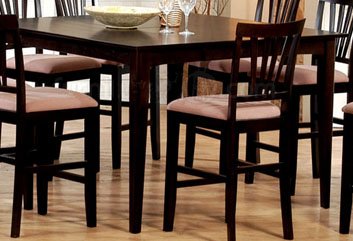 Coaster Virginia Counter Height Dark Cappuccino