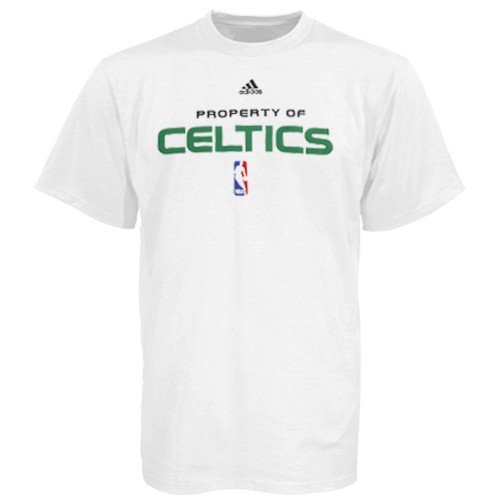 adidas Boston Celtics White True Property T-shirt