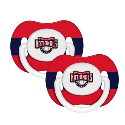 MLB Washington Nationals 2 Pack Pacifier