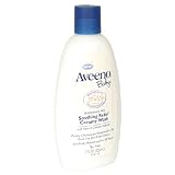Aveeno Baby Soothing Relief Creamy Wash, Fragrance Free, 8-Ounce Bottle (Pack of 6)