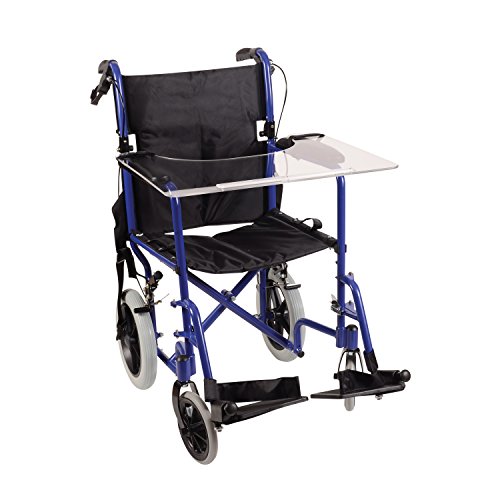 DMI Clear Wheelchair Tray, Acrylic Wheelchair Lap Tray Health Beauty