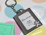 Memorable Moments Teddy Bear Keychain Photo Frame Baby Favors