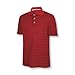 Adidas 2010 Boys ClimaLite Stripe Golf Polo Shirt (University Red/Black - XL)