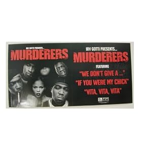 The Murderers Poster 2 sided Irv Gotti
