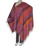 DakshCraft Paisley Wool Shawl Antique Design Clothing Accessory