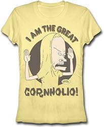 Beavis and Butthead Cornholio Now Juniors Tee