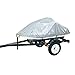 Dallas Manufacturing Co. Polyester Personal Watercraft Cover A, Fits 2 Seater Model Up To 113"L x 48"W x 42"H - Silver