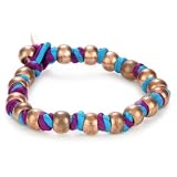 Vanessa Mooney Zuma Navy and Magenta Knotted S