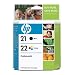 HP 21/22 Inkjet Print Cartridge Combo Pack (C9509FN)