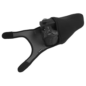 Fotodiox Neoprene Zoom Camera Cover Sleeve (Travel Case) for Nikon D70, D70s, D100, D200, D300, D300s, D700 w/o Battery Grip