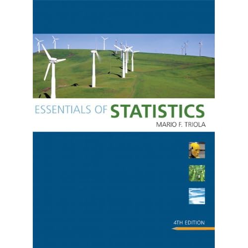 Essentials of Statistics (4th Edition) (Triola Statistics Series)