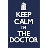 1art1 58728 Poster Doctor Who Restez Calme Je Suis le Docteur 91 x 61 cm