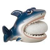Boston Warehouse Earthenware Shark Scrubby Holder