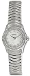 Ebel Classic Wave Stainless Steel Diamond Womens Luxury Watch Silver Dial 9003f1s from watchmaker Ebel