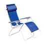 Faulkner XL Recliner Ocean Blue Mesh with Padded Arms