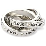 Disney Couture Tinker Belle 3-Piece Ring, Size