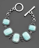 Lucky Brand Blue Stone Bracelet