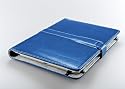 M-edge Executive Jacket for Kindle DX (Genuine Leather--Sapphire Blue)
