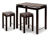 FTS - Gourmet Kitchen Island Set with Seating 136-202-01