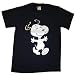 Search : PEANUTS SNOOPY "SILVER FOIL SNOOPY" Navy Blue Licensed Tee
