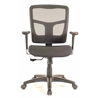 Ergo Value Mesh Mid-Back Task Chair, Black