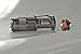 200 Lumen Mini Bonfire, Compact UltraBright Cree LED Flashlight, 1 x AA Battery -graphite silver