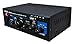 Pyle PTAU23.5 2X40W Mini Power Amplifier System - Dual Channel Home Audio Sound Mixer, Stereo Receiver Box with USB, RCA, Headphone, AUX, MIC Input, LED, for PA, Home Entertainment and Studio Use