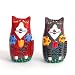 Sharon Bloom Cats in the Garden Salt and Pepper