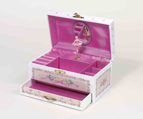 Childrens Toyshop  Third Party New : Musikspieldose Ballerina IV mit Schublade