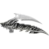 Sporting Goods : Dragon Claw Finger Armor Blade Silver