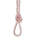 Valero Pearls Valero Classics Damen-Halskette S��wasser-Zuchtperlen flieder ca. 5,5-6,0 mm 120 cm 340231