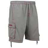 Nike Nebraska Cornhuskers Grey Hangin' Out Woven Cargo Shorts