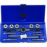 Irwin 24612 12-Piece Fractional Tap and Hex Die Set