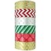 allydrew Festive Holiday Japanese Masking Tape Washi Tape, Set of 6