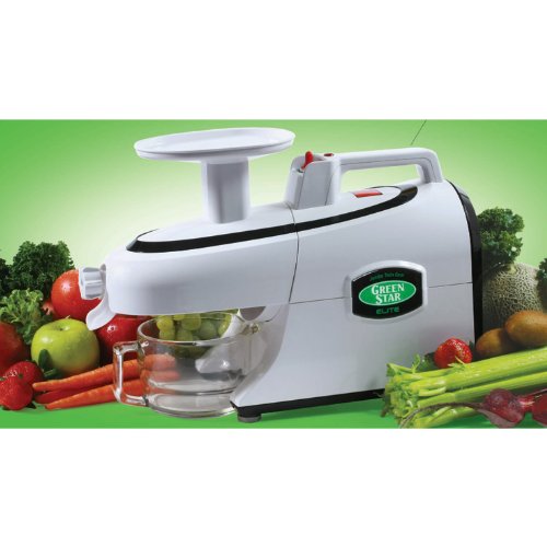 Buy Cheap Greenstar Elite, GSE5000 Twin Gear Juicer + UK Plug