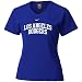 Nike L.A. Dodgers Royal Blue Ladies Ligature Arched T-shirt