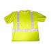 Safety T-Shirt 9485-XLG High Visibility Reflective Stripe Class II Protection X-Large 2 T-shirts per Pack