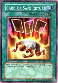 Yu-Gi-Oh! - Card of Safe Return (DB1-EN232) - Dark Beginnings 1 - Unlimited Edition - Common