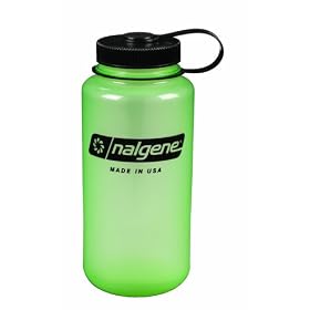 Nalgene 32-Ounce Tritan Wide Mouth Glow Water Bottle: Sports &amp; Outdoors