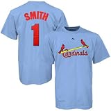 St Louis Cardinals Ozzie Smith Cooperstown Majestic Jersey T-Shirt XX-Large