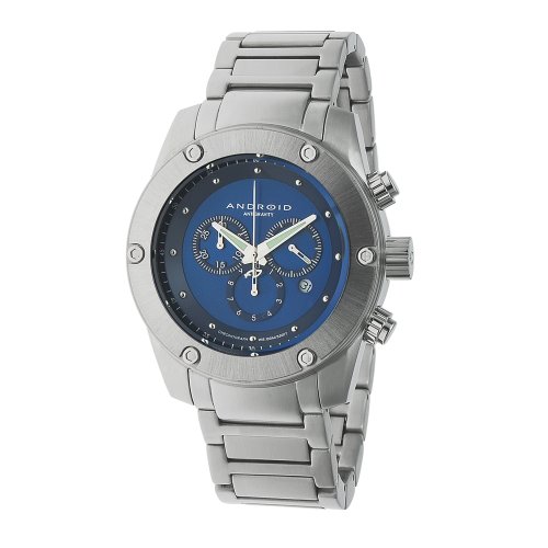 Android Antigravity Quartz Chronograph Stainless Steel Bracelet Watch