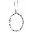 Cryptic Diamond Pendant Necklace