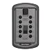 GE AccessPoint 001170 KeySafe Original 2-Key Slimline, Pushbutton, Titanium Gray