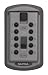GE AccessPoint 001170 KeySafe Original 2-Key Slimline, Pushbutton, Titanium Gray