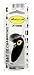 Arbogast Jitterbug Topwater Bass Fishing Lure, Excellent for Night Fishing, Black, 2